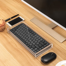 画像をギャラリービューアに読み込む, Geekria キーボード トラベルケース ロジクール Logicool MX メカニカル ミニ キーボードに対応、コンパクト ワイヤレス キーボード アクリル ダスト カバー、マグネット開閉、完全密閉保護 (クリア)