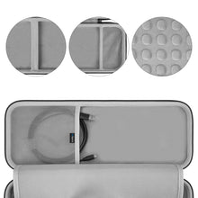 画像をギャラリービューアに読み込む, Geekria 収納ケース 互換品ロジテック Logicool K380 + Pebble M350 ワイヤレス キーボード 無線 マウス ハードシェルトラベルキャリングバッグ (ラベンダー)