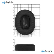 画像をギャラリービューアに読み込む, Geekria イヤーパッド Comfort 互換性 パッド ジェイビーエル JBL Live 650 BTNC, Lifestyle E65BTNC, Duet NC, Live 660 BTNC ヘッドホンに対応 パッド イヤー / イヤーカップ (メッシュファブリック / ブラック)