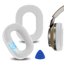画像をギャラリービューアに読み込む, Geekria イヤーパッド Sport 互換性 パッド Bowers & Wilkins B&W Px8, Px7 S2 ( Do Not Fit Px7, Px7S2e)ヘッドホンに対応 パッド イヤー / イヤーカップ 冷却ジェル (白)