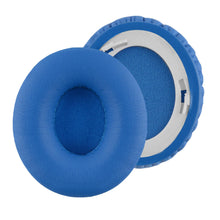 画像をギャラリービューアに読み込む, Geekria QuickFit イヤーパッド 互換性 パッド ビーツバイドクタードレ Beats SoloHD On-Ear ヘッドホンに対応 イヤパッド/イヤークッション/イヤーカップ (プロテインレザー / 青い)