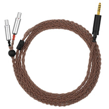 画像をギャラリービューアに読み込む, Geekria Apollo 6N 単結晶銅表面銀 アップグレード ケーブル Sennheiser ゼンハイザー HD800 HD800S HD820 等 ヘッドホン 対応 オーディオ ケーブル バランスケーブル 8芯 (4.4mmプラグ 130cm )