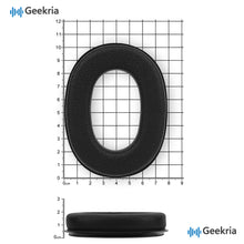 画像をギャラリービューアに読み込む, Geekria イヤーパッド QuickFit 互換性 パッド 3M Peltor X1A-X5A, PROHEAR 037/ 033, ZOHAN EM042/ 033, Tactical Sport 100/ 300/ 500, ComTac II/ III/ XP/ XPI ヘッドホンに対応 パッド イヤー / イヤーカップ プロテインレザー (黒)
