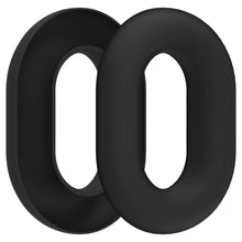 画像をギャラリービューアに読み込む, Geekria イヤーパッドカバー シリコンカバー 適合する ソニー Sony WH-1000XM5, WH1000XM5 Wireless ヘッドホンに対応/交換用 保護カバー シリコンカバー シリコンケース スクラッチプロテクションケース イヤピースカバー ヘッドセットスピーカースキンプロテクター(ブラック)