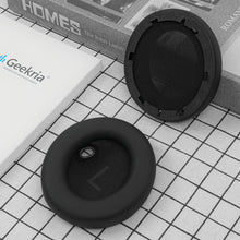 画像をギャラリービューアに読み込む, Geekria イヤーパッド互換性 パッド アンカー Anker Soundcore Space One ヘッドホンに対応 パッド イヤー / イヤーカップ プロテインレザー (黒)