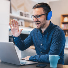 画像をギャラリービューアに読み込む, Geekria シリコンスキンカバー シリコンカバー 適合するAir-Pod Max ヘッドホンに対応/交換用 保護カバー シリコンカバー シリコンケース スクラッチプロテクションケース イヤピースカバー ヘッドセットスピーカースキンプロテクター(ブルー)