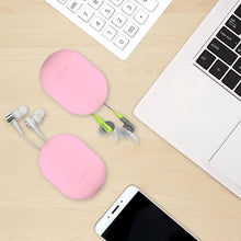 画像をギャラリービューアに読み込む, Geekria 収納ポーチ イヤホンポーチ Sennheiser CX 300 II, CX 500i, CX200, CX 685, MX 365, IE80, MM30I, 等用ケース シリコーン製 小物整理 携帯用 持ち運びに便利 片手で使える 2個セット S: 8.5 X 6 X 2.5 cm