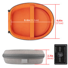 画像をギャラリービューアに読み込む, Geekria ケース Shield ヘッドホンケース 互換性 ハードケース 旅行用 ハードシェルケース ゼンハイザー Sennheiser スカルキャンディ Skullcandy, マスターアンドダイナミック Master & Dynamic, グアンドオルフセン BANG & OLUFSEN に対応 収納ポーチ付き (ライト・ブラウン)