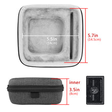 画像をギャラリービューアに読み込む, Geekria シールド ケース 第 5/4 世代 TV (32GB / 64GB) 対応 MQD22LL/A ケース、交換用ハードシェル トラベル キャリング バッグ、リモコンやアクセサリー用のスペース付き (グレー)