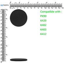 画像をギャラリービューアに読み込む, Geekria イヤーパッド QuickFit フォーム 互換性 ヘッドバンパッド アーカーゲー AKG K420, K402, K403, K412 ヘッドホンに対応 パッド イヤークッション / イヤーカップ (5 ペア)