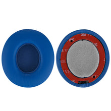 画像をギャラリービューアに読み込む, Geekria イヤーパッド QuickFit 互換性 パッド ビーツバイドクタードレ Beats Solo 2 Wireless (B0534) (Not Compatible with Beats Solo 2 Wired) On-Ear ヘッドホンに対応 イヤパッド/イヤークッション/イヤーカップ ( プロテインレザー / 青 )