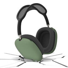 画像をギャラリービューアに読み込む, Geekria シリコンスキンカバー シリコンカバー 適合するAir-Pod Max ヘッドホンに対応/交換用 保護カバー シリコンカバー シリコンケース スクラッチプロテクションケース イヤピースカバー ヘッドセットスピーカースキンプロテクター(グリーン)