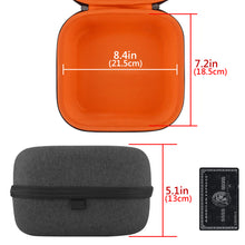 画像をギャラリービューアに読み込む, Geekria Shield ケース 交換用 ソニー SONY, デノン Denon, フォステクス Fostex, ジェイブイシー JVC, Monolith, パナソニック Panasonic, パイオニア Pioneer ヘッドホンに対応 交換 保護 用の ハードケース ハードシェルトラベルキャリングバッグ アクセサリー用のスペースがあり (ダークグレー)