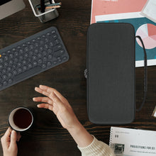 画像をギャラリービューアに読み込む, Geekria キーボード 収納ケース ハードシェルトラベルキャリングバッグ ワイヤレスポータブル キーボード ロジテック LOGICOOL (Logitech) K380 Bluetooth 無線に適合