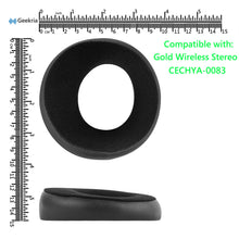 画像をギャラリービューアに読み込む, Geekria イヤーパッド Comfort 互換性 パッド ソニー Sony PlayStation Gold Wireless Stereo, CECHYA-0083 ヘッドホンに対応 パッド イヤー / イヤーカップ (ハイブリッドベロア / ブラック)