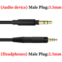 画像をギャラリービューアに読み込む, Geekria ケーブル 互換性 オーディオコード ゼンハイザー Sennheiser HD620S, HD599SE, HD599, HD598, HD598SE, HD560S, HD598 SR, HD550, HD505, HD400Pro, HD579, HD569 ヘッドホンケーブル、2.5mm に適合する 3m