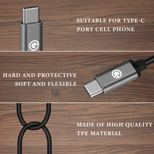 画像をギャラリービューアに読み込む, Geekria 充電ケーブル 互換性 Type-C 充電コード USB to USB-C サムスン Samsung Galaxy S23Ultra S22Ultra S23+ S22+ S21+ S20+ S20 S8 S9 A90 A71 A51 A50 A20 A10e に対応 (黒/300cm)