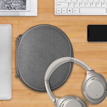 画像をギャラリービューアに読み込む, Geekria ケース Shield ヘッドホンケース 互換性 ハードケース 旅行用 ハードシェルケース ソニー Sony WH-XB910N, WH-XB900N, WH-1000XM4, WH-1000XM3, WH-1000XM2, WH-H910N, WHH900N, MDRXB800 に対応 収納ポーチ付き (マイクロファイバーグレー)