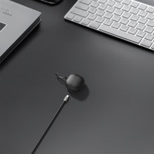 画像をギャラリービューアに読み込む, Geekria Silicone カバー サウンドコア Soundcore by アンカー Anker Liberty 4 と互換性のある True Wireless Earbuds 充電ケース カバー 充電ポートにアクセスするためのキーチェーン フック付き (Black)