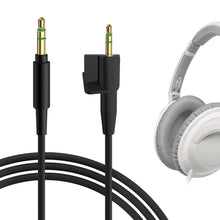 画像をギャラリービューアに読み込む, Geekria オーディオケーブルボーズ Bose Around-Ear AE2, AE2i, AE2w に対応 ヘッドホンケーブル 3.5mm to 2.5mm AUXケーブル (5.5 ft / 1.7 m)
