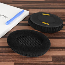 画像をギャラリービューアに読み込む, Geekria イヤーパッド Comfort 互換性 パッド ボーズ Bose QCSE, QC45, QC35, QC35 ii, QC35 ii Gaming, QC15 QC25, AE2, AE2i, AE2w, SoundTrue, SoundLink AE, New Quietcomfort ヘッドホンに対応 パッド イヤー / イヤーカップ ( ベロア / ブラック )