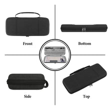 画像をギャラリービューアに読み込む, Geekria 65% コンパクト キーボード ケース、ハードシェル トラベル キャリーバッグ、68 キー コンパクト キーボード用、Keychron K6/ K6 Pro/ Keychron Q2 Pro/ Q2 Max、HyperX Alloy Origins 65 キーボードに対応