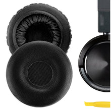 画像をギャラリービューアに読み込む, Geekria イヤーパッド互換性 パッド アーカーゲー AKG Y40/ Y45/ Y45BT ヘッドホンに対応 パッド イヤー / イヤーカップ ( プロテインレザー / ブラック )