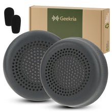 画像をギャラリービューアに読み込む, Geekria イヤーパッド 互換性 パッド ロジクール Logitech Zone Wired (981-000871), Zone 750 (981-001229) ( Not Compatible with Zone Wireless ) ヘッドホンに対応 パッド イヤー / イヤーカップ プロテインレザー (チタン)
