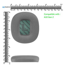 画像をギャラリービューアに読み込む, Geekria イヤーパッド Comfort 互換性 パッド アストロテック Astro Gaming A10 Gen 2 ヘッドホンに対応 パッド イヤー / イヤーカップ (メッシュファブリック / グレー緑 )