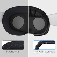 画像をギャラリービューアに読み込む, Geekria VR アップグレードフェイシャルインターフェース、Meta Quest 3S 対応、防汗 PU フォームクッション、漏れ防止ライトノーズパッド付きアクセサリーセット、防汗・空気循環設計