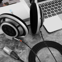 画像をギャラリービューアに読み込む, Geekria Apollo 5N 単結晶銅 アップグレード ケーブル ゼンハイザー Sennheiser HD800 HD800S HD820 等 ヘッドホン 対応 オーディオ ケーブル バランスケーブル 8芯 5N OCC (XLRプラグ 長さ3m )