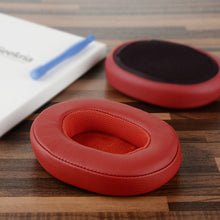 画像をギャラリービューアに読み込む, Geekria イヤーパッド QuickFit 互換性 パッド スカルキャンディSkullcandy Crusher Wireless/EVO/ANC, Hesh 3/EVO/ANC, Venue ANC ヘッドホンに対応 パッド イヤー / イヤーカップ プロテインレザー (赤)