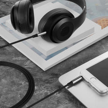 画像をギャラリービューアに読み込む, Geekria ケーブル ナイロン編組 互換性 オーディオコード ビーツバイドクタードレ Beats Solo4, Solo3, Executive, Pro, Mixr ヘッドホンケーブル、 3.5mm に適合する 1.2 m