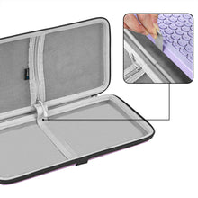 画像をギャラリービューアに読み込む, Geekria キーボード 収納ケース 互換品ロジテック Logicool K380 Bluetooth ワイヤレスポータブル キーボード ハードシェルトラベルキャリングバッグ (ラベンダー)