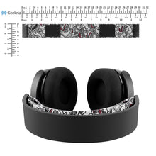 画像をギャラリービューアに読み込む, Geekria ヘッドバンド 互換性 ヘッドホンヘッドバンド SteelSeries Arctis 5 & Arctis 3 対応 交換用 パッド (カートゥーン)