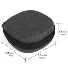 画像をギャラリービューアに読み込む, Geekria スピーカー保護ケースボーズ Bose SoundLink Micro に対応ケースカバー 交換用ハードシェルスピーカー収納バッグ ポータブルスピーカー保護キャリングケース 充電ケーブル収納ポケット付き (グレー)