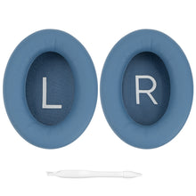 画像をギャラリービューアに読み込む, Geekria イヤーパッド QuickFit 互換性 パッド ボーズ Bose New QuietComfort QC45, QC35, QC35II, QC25, QC15, QC2, AE 2/2i/2w, SoundTrue, SoundLink AE 2 ヘッドホンに対応 パッド イヤー / イヤーカップ プロテインレザー (青)