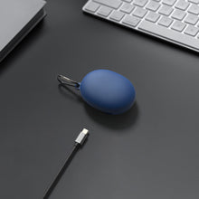 画像をギャラリービューアに読み込む, Geekria シリコン カバー 互換性 カバー アンカー Anker Soundcore Life A2 NC 対応 True Wireless Earbuds 充電ケースカバー 外装カバー キーホルダーフック付き、充電ポートアクセス可能 (青)