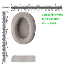画像をギャラリービューアに読み込む, Geekria イヤーパッド QuickFit 互換性 パッド ソニー Sony MDR-100ABN WH-H900N ヘッドホンに対応 パッド イヤー / イヤーカップ ( プロテインレザー / ゴールド )