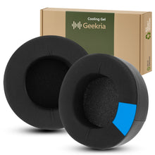 画像をギャラリービューアに読み込む, Geekria イヤーパッド Sport 互換性 パッドコルセア Corsair Virtuoso PRO Wired (CA-9011370-NA) ヘッドホンに対応 パッド イヤー / イヤーカップ 冷却ジェル (黒)