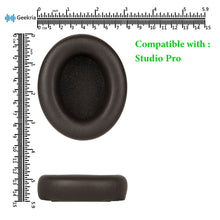 画像をギャラリービューアに読み込む, Geekria イヤーパッド QuickFit 互換性 パッド ビーツバイドクタードレ Beats Studio Pro ヘッドホンに対応 パッド イヤー / イヤーカップ プロテインレザー (茶色)