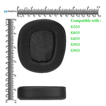 画像をギャラリービューアに読み込む, Geekria イヤーパッド QuickFit 特厚 互換性 パッド ジェイビーエル Logitech G 533/ 633/ 635/ 933/ 935/ 930/ 430/ 431/ 432/ 433/ 332/ 230/231/233, G35ヘッドホンに対応 パッド イヤー / イヤーカップ ( プロテインレザー /ブラック)