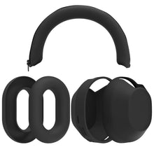 画像をギャラリービューアに読み込む, Geekria シリコンイヤホンスリーブカバー シリコンカバー キット 適合する ソニー Sony WH-1000XM5, WH1000XM5 Wireless ヘッドホンに対応/交換用 保護カバー シリコンカバー シリコンケース スクラッチプロテクションケース イヤピースカバー ヘッドセットスピーカースキンプロテクター(ブラック)