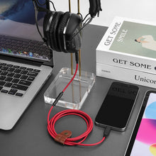 画像をギャラリービューアに読み込む, Geekria ケーブル USB-C Digital to Audio 互換性 オーディオコード ブイモーダ V-MODA Crossfade LP, Crossfade 2, XS, V-80 ヘッドホンケーブル、Type-C に適合する インラインマイクと音量コントロール (1.7m)