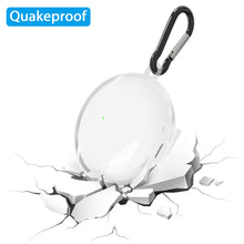 画像をギャラリービューアに読み込む, Geekria ケース 互換性 TPU カバー HUAWE FreeBuds 4 Wireless 対応 True Wireless 充電ケース シリコン 充電ケースカバー 外装カバー キーホルダーフック付き