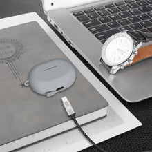 画像をギャラリービューアに読み込む, Geekria シリコン カバー 互換性 カバー HUAWEI Freebuds Pro 対応 True Wireless Earbuds 充電ケース充電ケースカバー 外装カバー キーホルダーフック付き、充電ポートアクセス可能 (Grey)