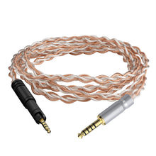 画像をギャラリービューアに読み込む, Geekria Apollo 6N 単結晶銅表面に銀メッキ アップグレード ケーブル ゼンハイザー Sennheiser HD620S HD599 HD505 等 ヘッドホン 対応 バランスライン 4芯 (4.4mmプラグ 150cm )