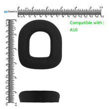 画像をギャラリービューアに読み込む, Geekria イヤーパッド Comfort 互換性 パッド ASTRO A10 Gaming Headset ヘッドホンに対応 パッド イヤー / イヤーカップ ( ベロア / ブラック )