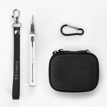 画像をギャラリービューアに読み込む, Geekria シールド イヤフォン ケースジェイビーエル JBL Tour Pro 3, Tune 120TWS 対応 Wave Buds トゥルー ワイヤレス イヤフォン 交換用ハードシェル トラベル キャリング バッグ カラビナ クリップ付き (グレー)