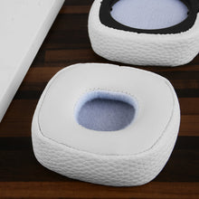 画像をギャラリービューアに読み込む, Geekria イヤーパッド QuickFit 互換性 パッド マーシャル Marshall Major III Wired, Major III Bluetooth Wireless, MID ANC ヘッドホンに対応 パッド イヤー / イヤーカップ (プロテインレザー / 白い)